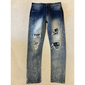 Screenshot Mens Straight Denim Jeans Size 32
